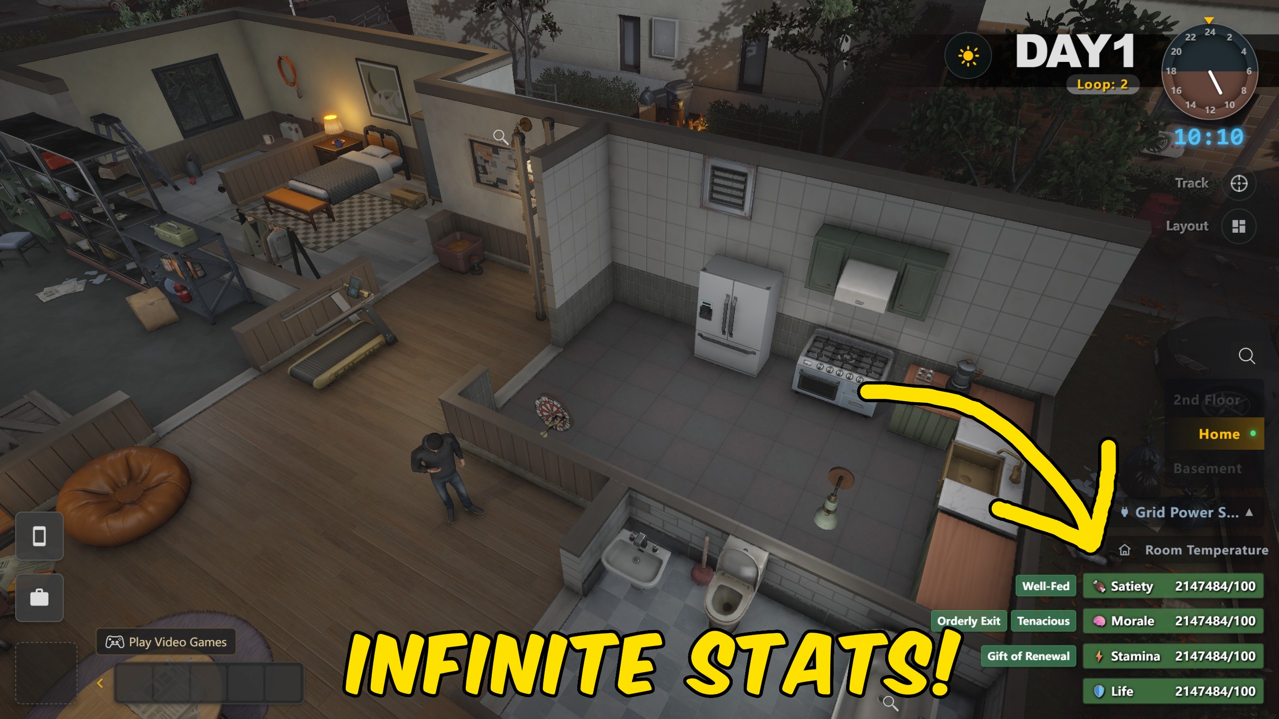 Survival Log — Player Stats (screenshot 2)